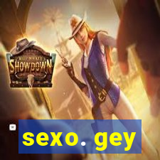 sexo. gey